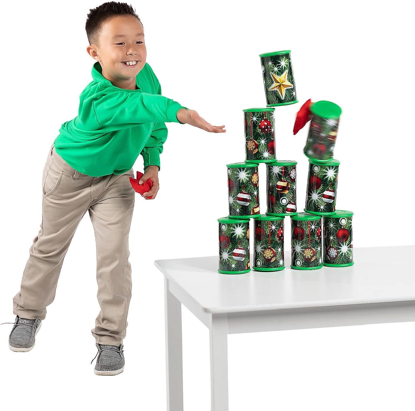 Christmas Can Toss Game - Image 3