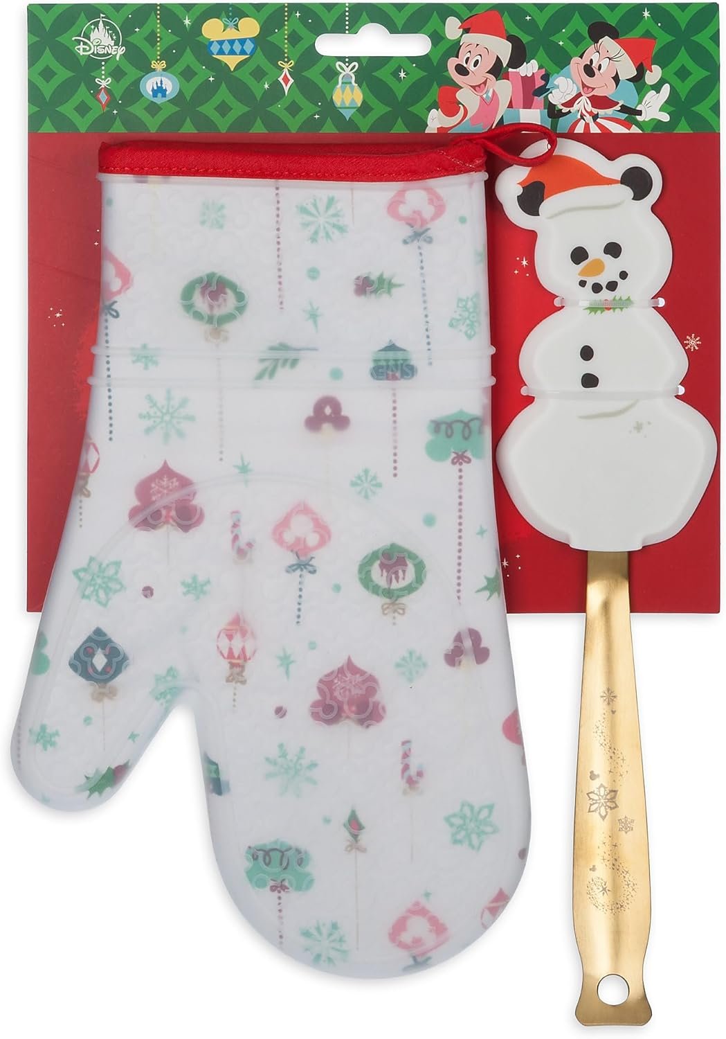 Disney Classics Christmas Holiday Oven Mitt and Spatula Set - Image 4