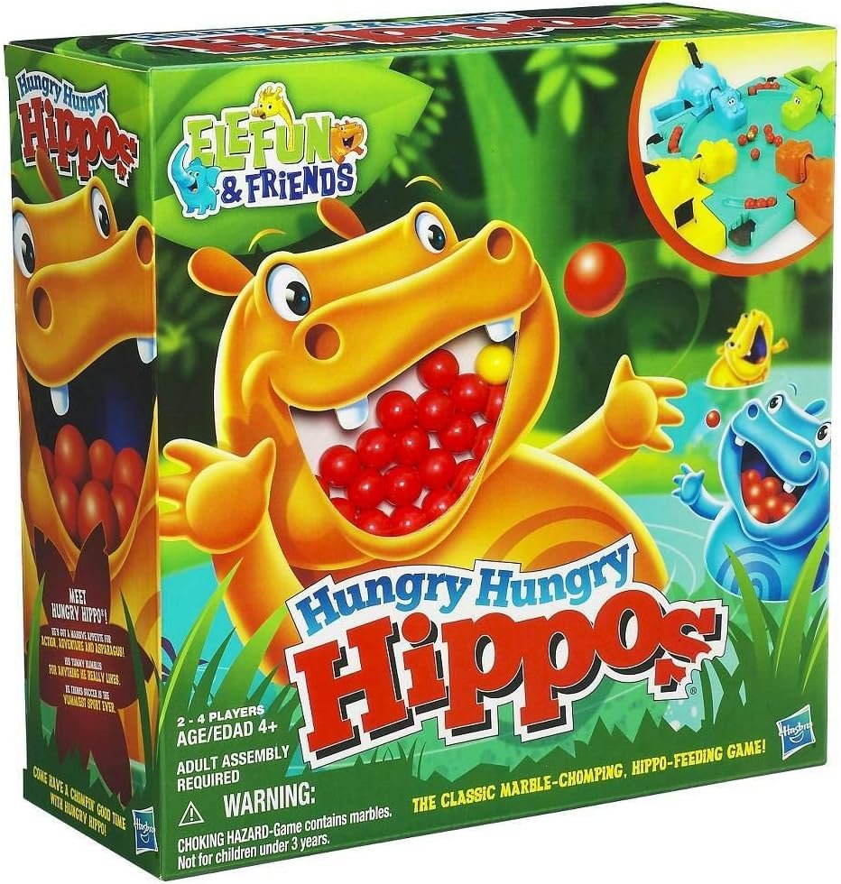 Hasbro Gaming Hungry Hungry Hippos - Image 2