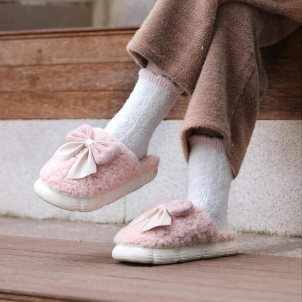 5 Pair Super Soft and Cozy Fuzzy Winter Socks for Women -Womens Fluffy Cozy Socks Warm Socks for Women Slipper Socks - Image 8