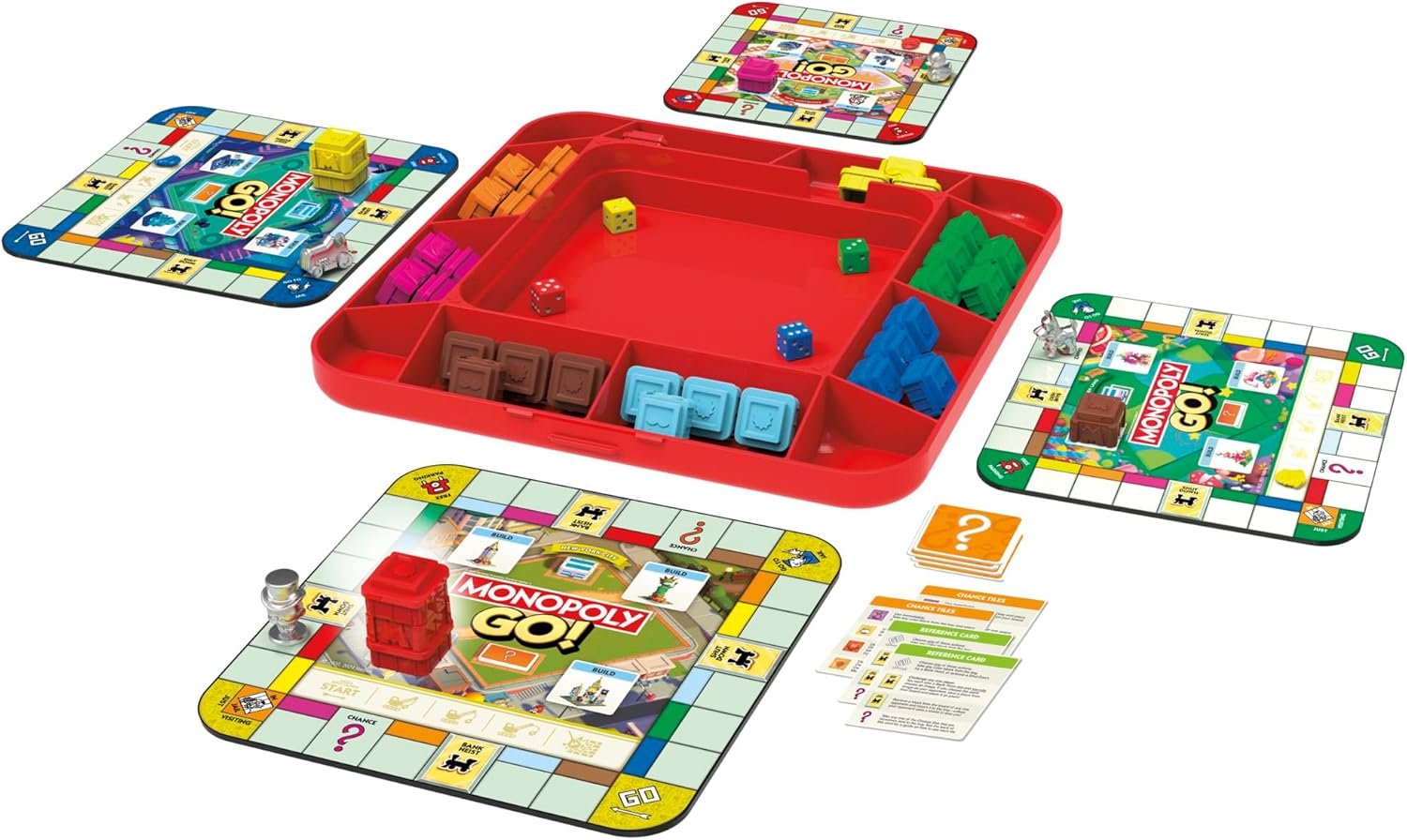 Monopoly GO! Board Game | Inspired by The Popular Mobile Board Game | Ages 8+ | 2-4 Players | 15 Mins. | Family Games | Travel Games for Kids and Adults - Image 13