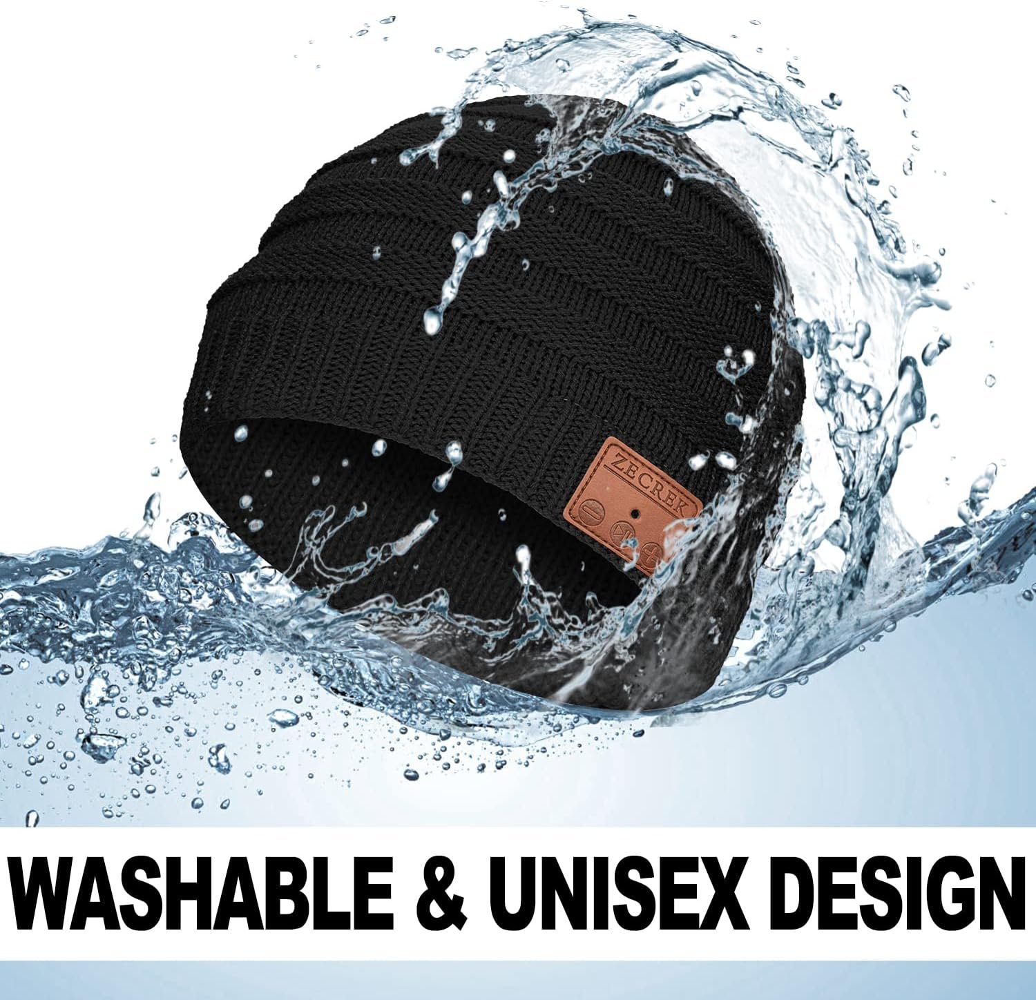 Bluetooth Hat Beanie,Gifts for Men Women,Unique Tech Christmas Stocking Stuffer Gifts for Teenage Teen Boy Teen Girl Him Her - Image 7