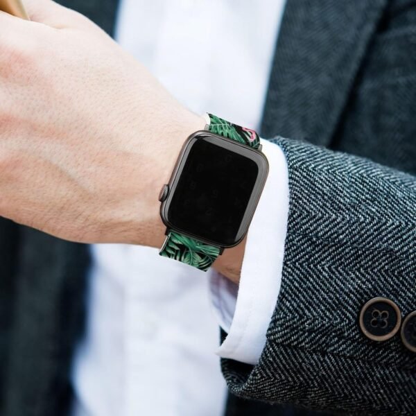Silicone Watch Band Adjustable Soft Wristbands Strap, Adjustable Sport Strap Compatible with IWatch Series 5/4/3/2/1 - Image 7