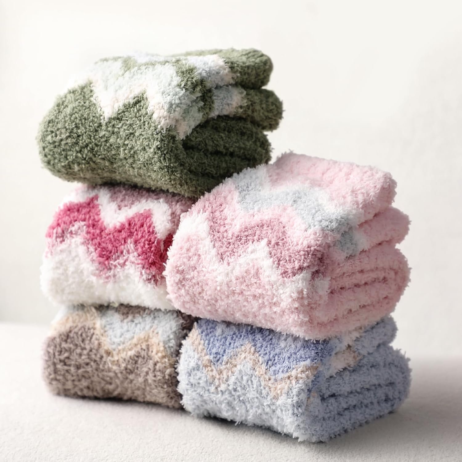 Fuzzy Socks for Women - Womens Fuzzy Socks Fluffy Cozy Socks Warm Socks for Women Slipper Socks - Image 5