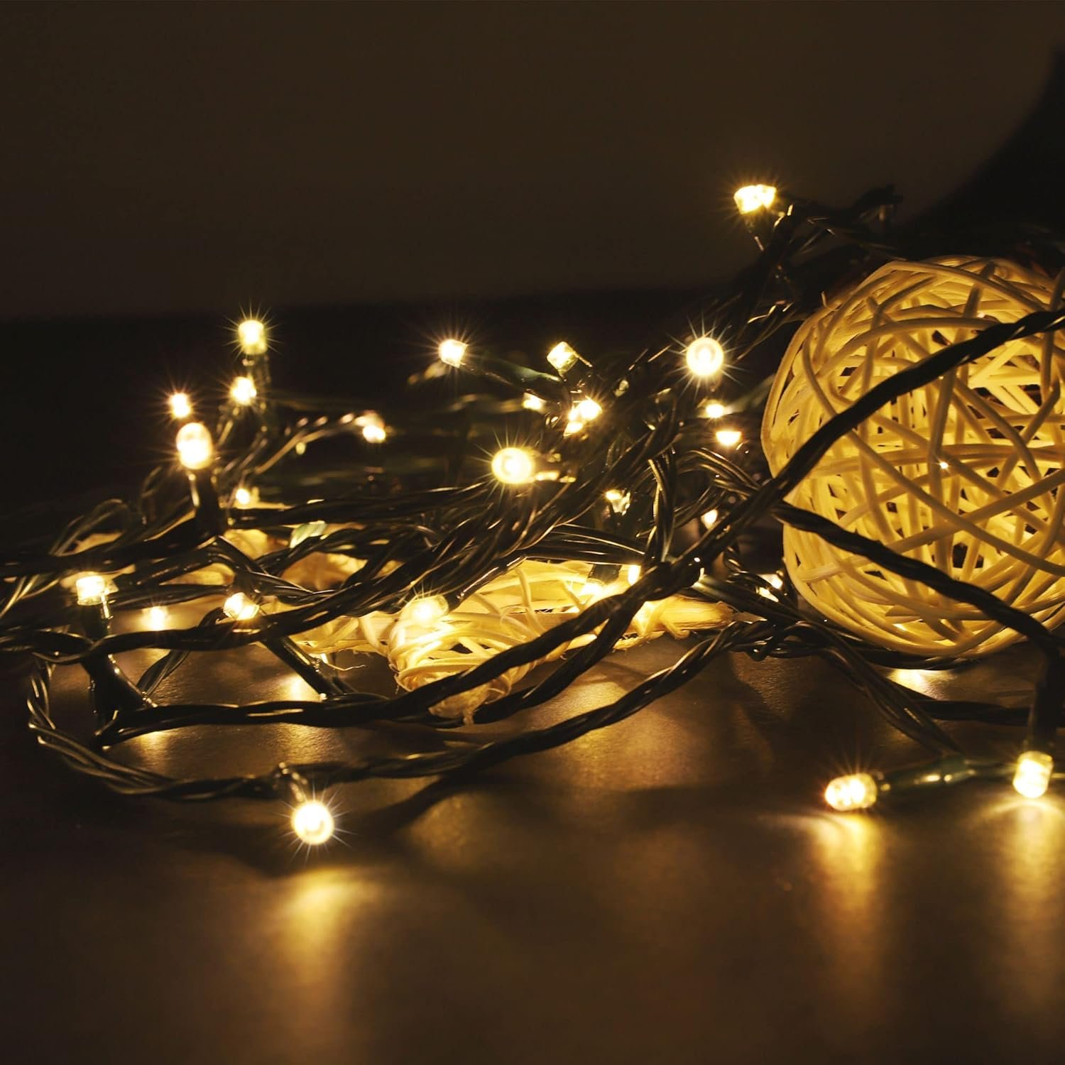 100-1000 LED Christmas Lights, Low Voltage Fairy String Lights with 8 Modes, Ideal for Xmax Tree, Garden, Home, Party, Halloween Festival Deco (Warm White, 500 LEDs) - Image 3