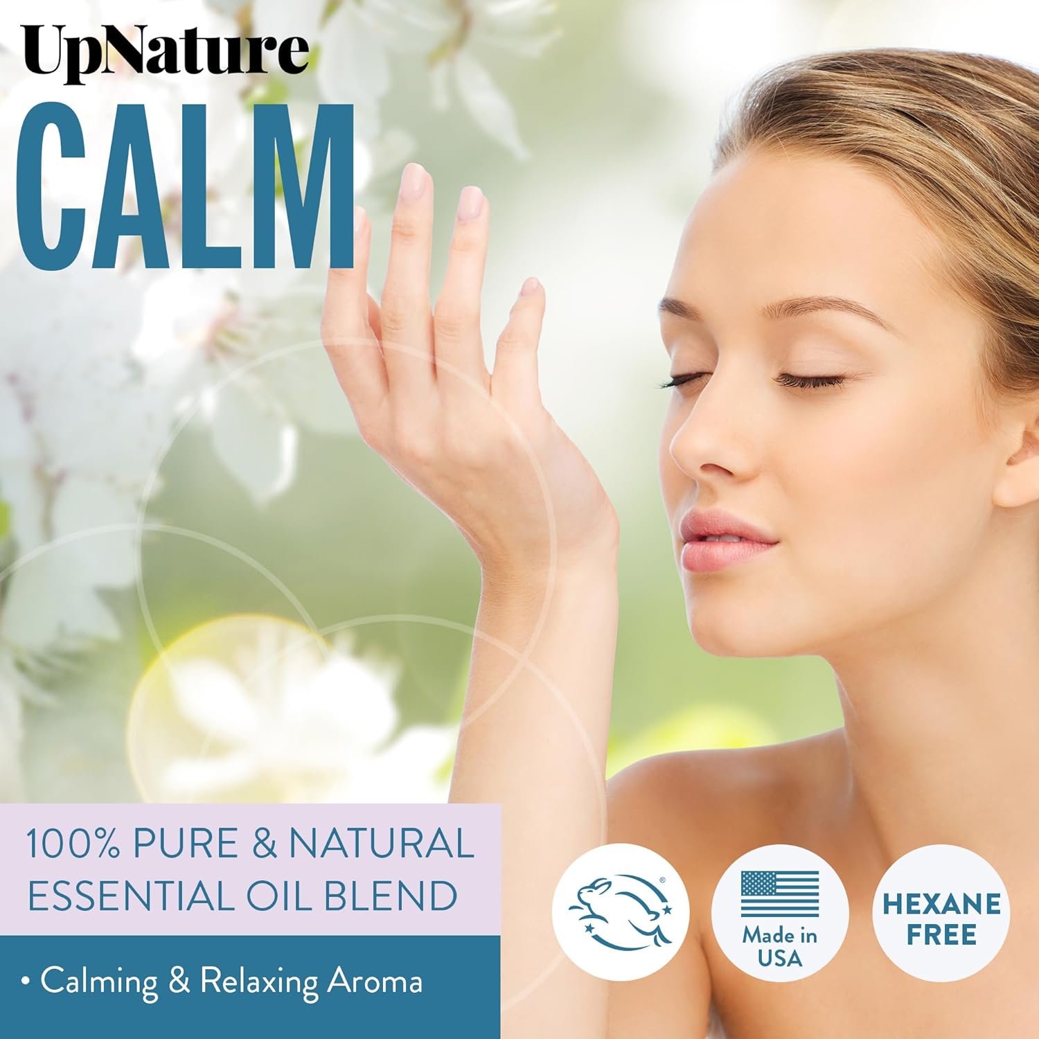 UpNature Calm Essential Oil Roll On - Stocking Stuffers for Women - 100% Natural Relaxation Self Care Gifts - Image 3