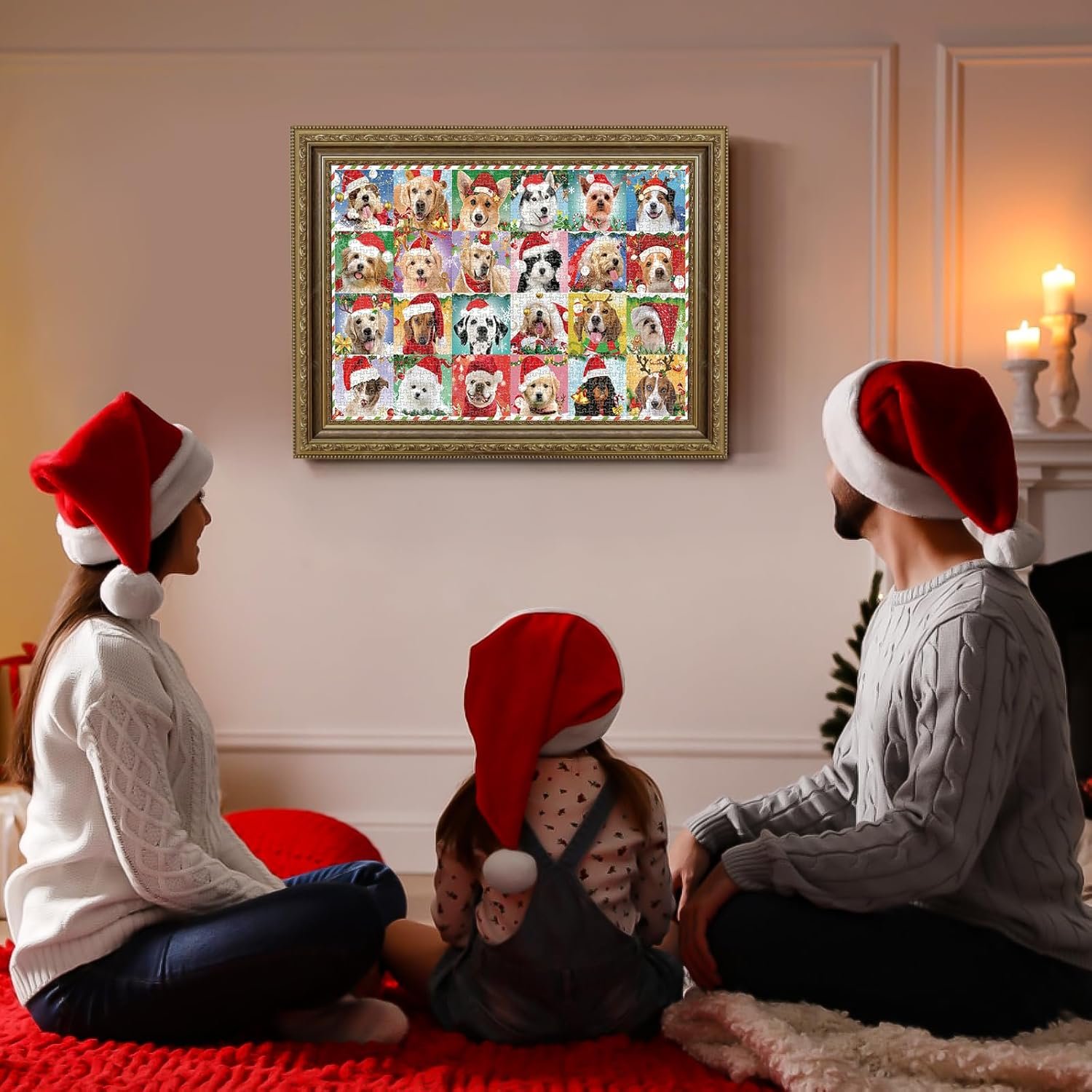 Advent Calendar 2024 Christmas Jigsaw Puzzles, Christmas Dogs Jigsaw Puzzles 1008 Pieces Puzzle 24 Days Christmas Countdown Calendar Family Game Christmas Gifts for Kids Teens Adults - Image 8