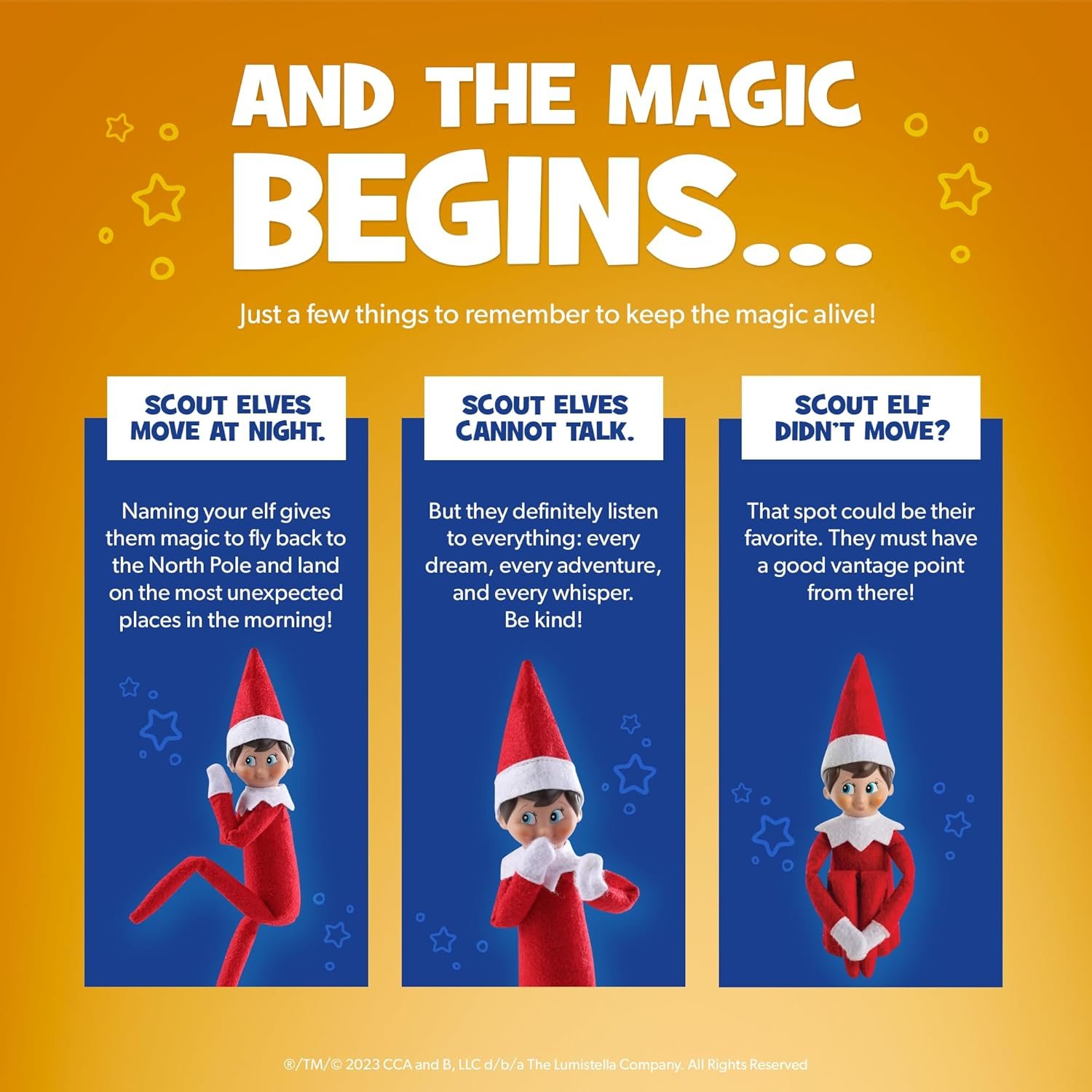 The Elf on the Shelf: A Christmas Tradition - Boy Scout Elf with Blue Eyes - Includes Artfully Illustrated Storybook, Keepsake Box and Official Adoption Certificate - Image 8