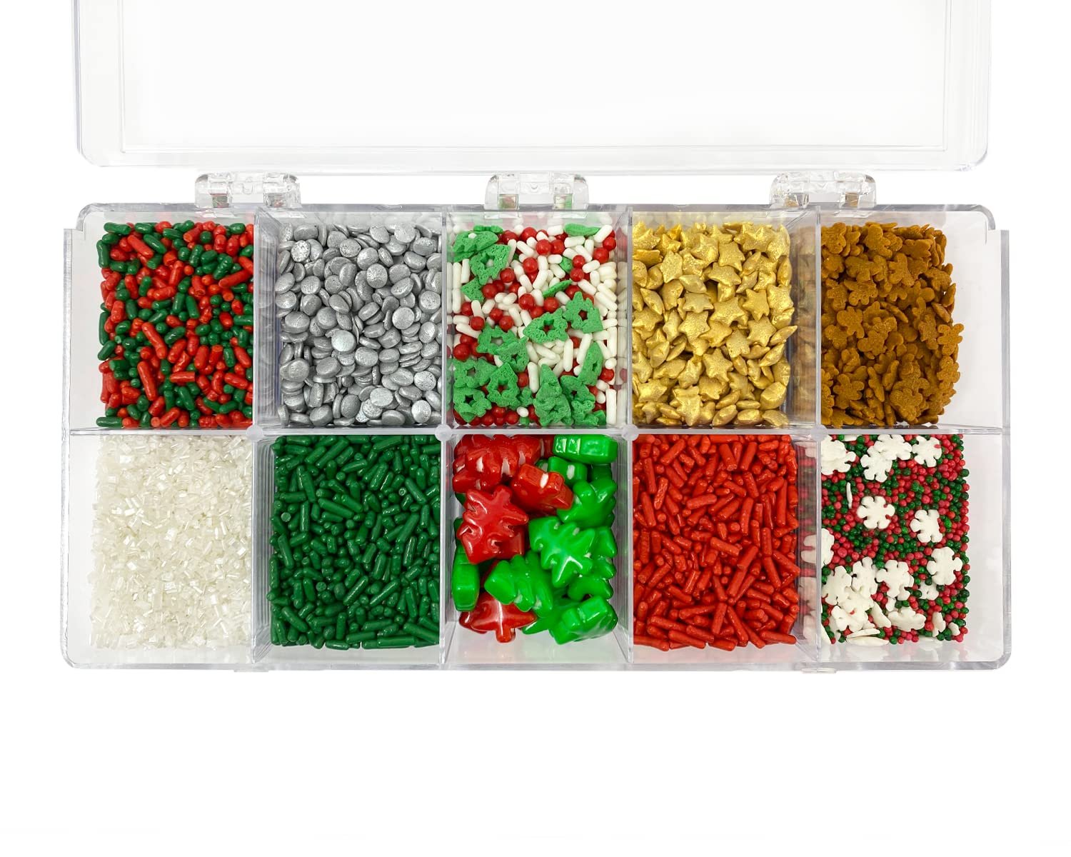 Mystic Sprinkles Christmas Holiday sprinkle Decorating Kits (Night Before Christmas Sprinkle Decorating Kit 6.8oz) - Image 3