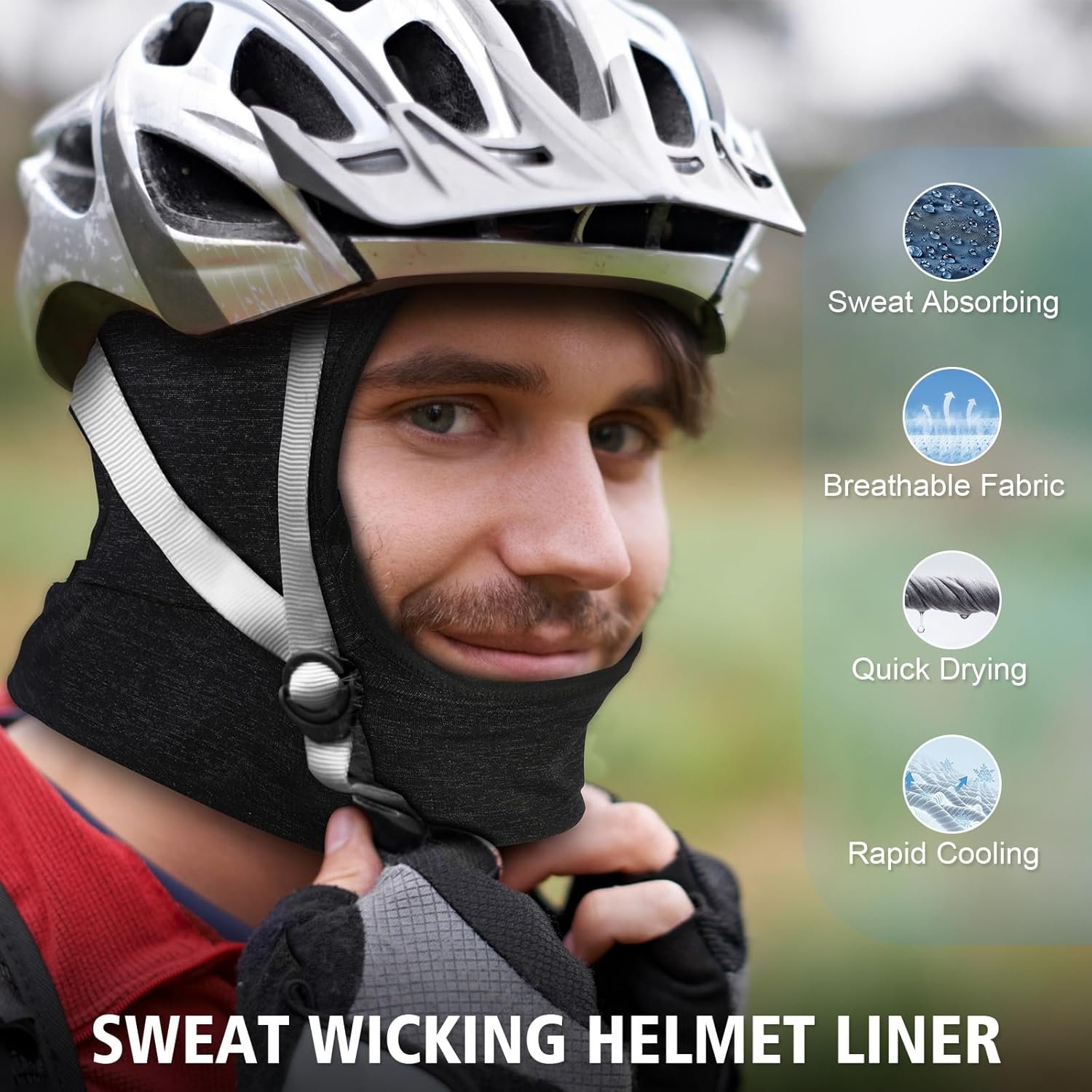 MUSICOZY Balaclava Ski Mask with Bluetooth 5.4 Headphones, Winter Thermal Face Mask, Windproof Neck Warmer for Outdoor Sports - Image 3