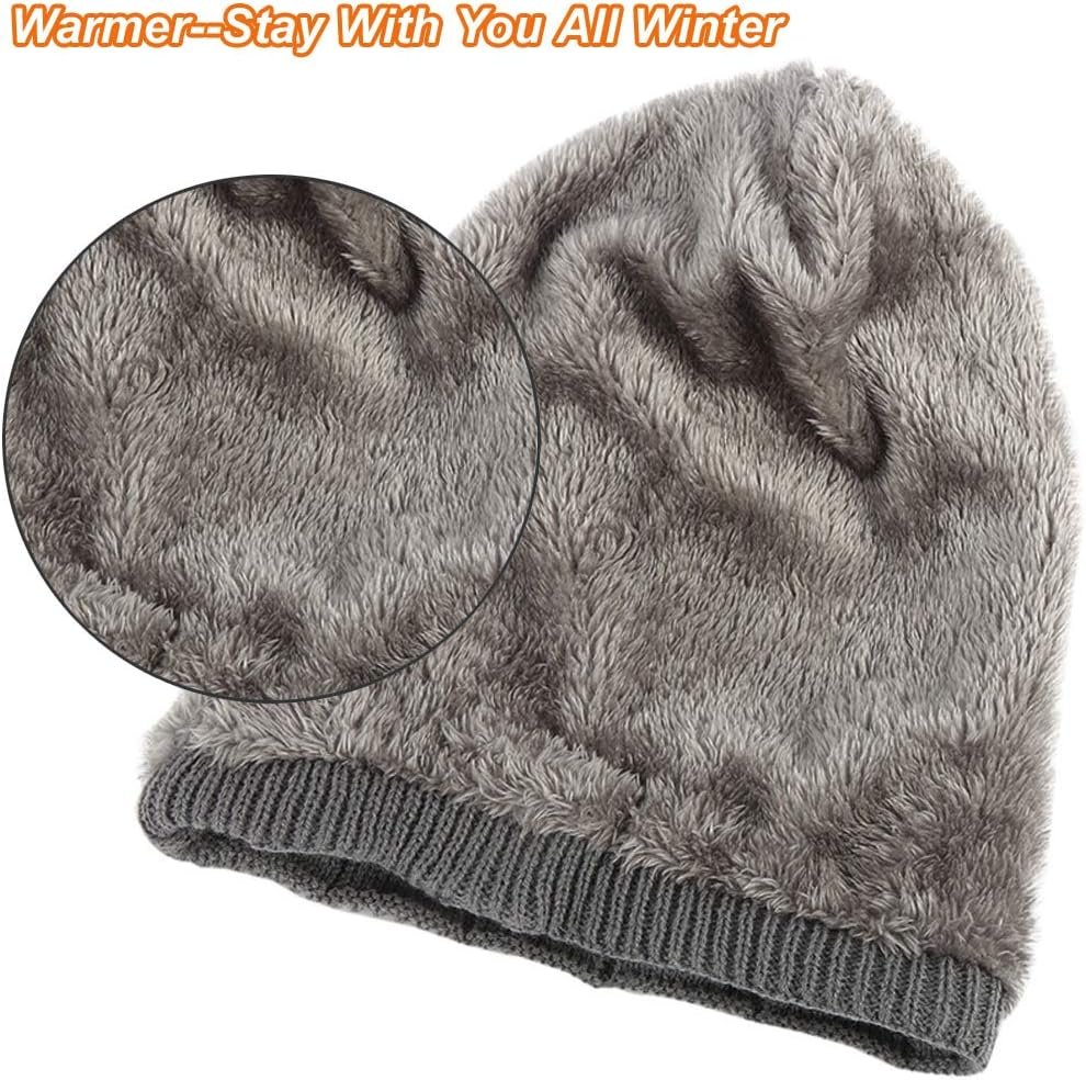 Wireless Beanie Hat with Headphones Smart Beanie Headset Winter Hats Warm Musical Cap 5.0 Headphone Built-in Mic Handsfree for Skiing Skateboarding Jogging for Men Women Boys Girls Dark Grey - Image 6
