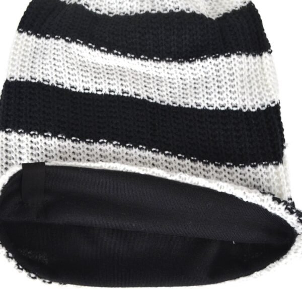 VECRY Men's Slouchy Beanie Knit Crochet Rasta Cap for Summer Winter - Image 4