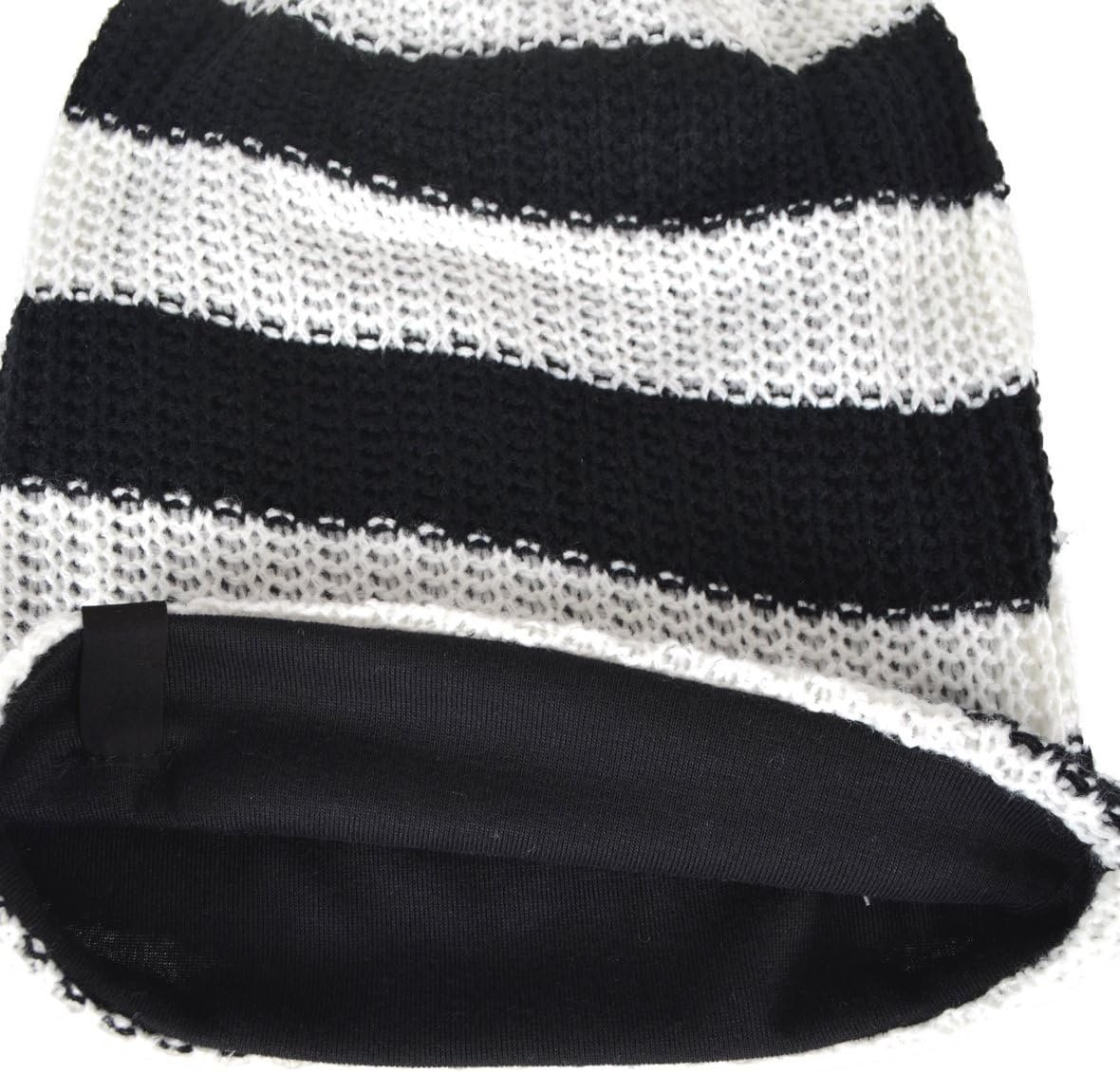 VECRY Men's Slouchy Beanie Knit Crochet Rasta Cap for Summer Winter - Image 4