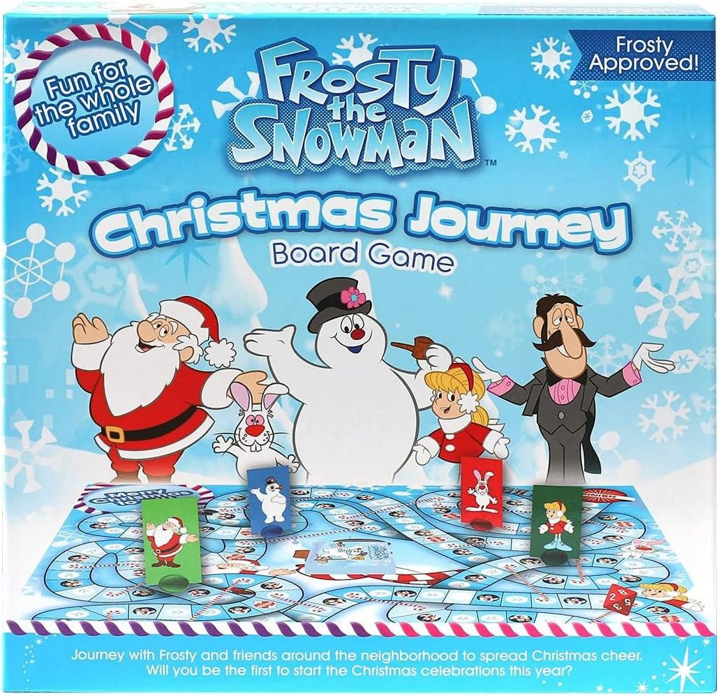AQUARIUS Frosty The Snowman Board Game - Fun Family Christmas Gift for Kids & Adults - Officially Licensed Frosty The Snowman Merchandise & Collectibles - Image 2