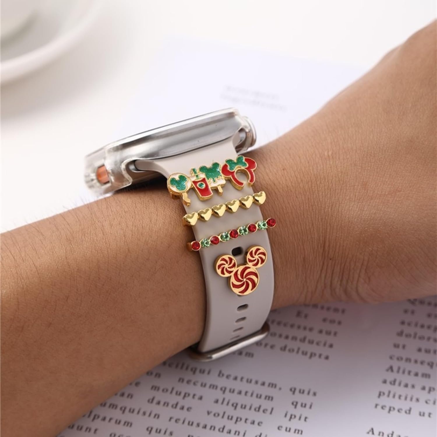 Women Apple Watch Band Charms For iphone iwatch Ultra 2 SE Series 9 8 7 6 5 4 3 (No Bands) - Image 4