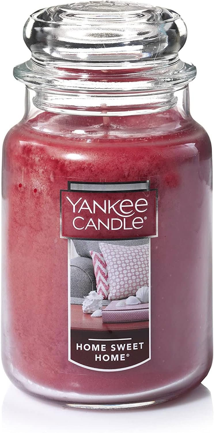 Yankee Candle Home Sweet Home Scented, Classic 22oz Large Jar Single Wick Candle, Over 110 Hours of Burn Time, Ideal for Fall, Outdoors, Home and Christmas Decorations - Image 2