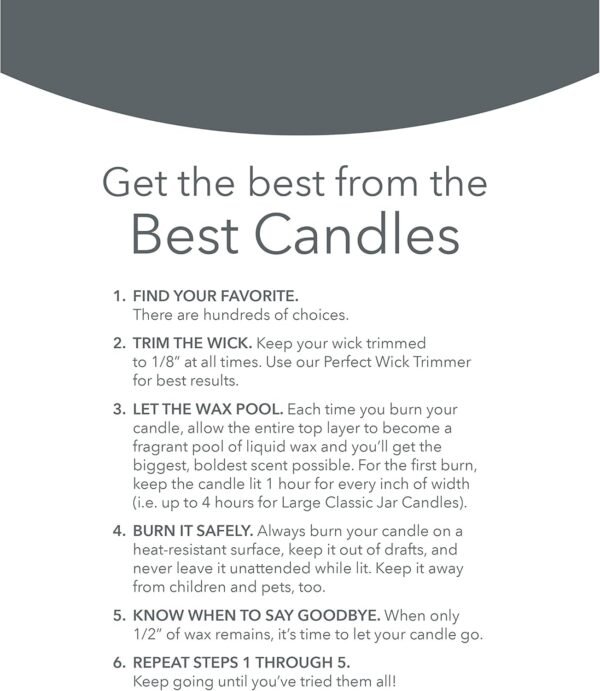 Yankee Candle Home Sweet Home Scented, Classic 22oz Large Jar Single Wick Candle, Over 110 Hours of Burn Time, Ideal for Fall, Outdoors, Home and Christmas Decorations - Image 4
