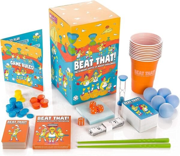 Gutter Games Beat That! Game and Household Objects Expansion Combo Pack [Family Party Game for Kids & Adults] - Image 4