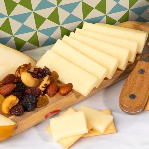 A Gift Inside Classic Fresh Fruit Basket Gift with Crackers, Cheese and Nuts for Holiday, Thank You, Birthday, Get Well, Anniversary, Corporate - Image 4
