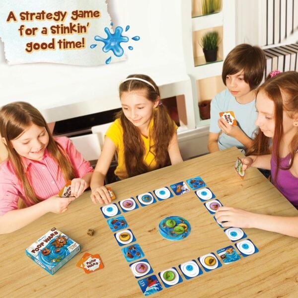 Skillmatics Card Game - Poop Wars, Fun & Fast-paced Game of Strategy, Party Game for Kids for Girls & Boys Ages 6, 7, 8, 9 & Up - Image 3