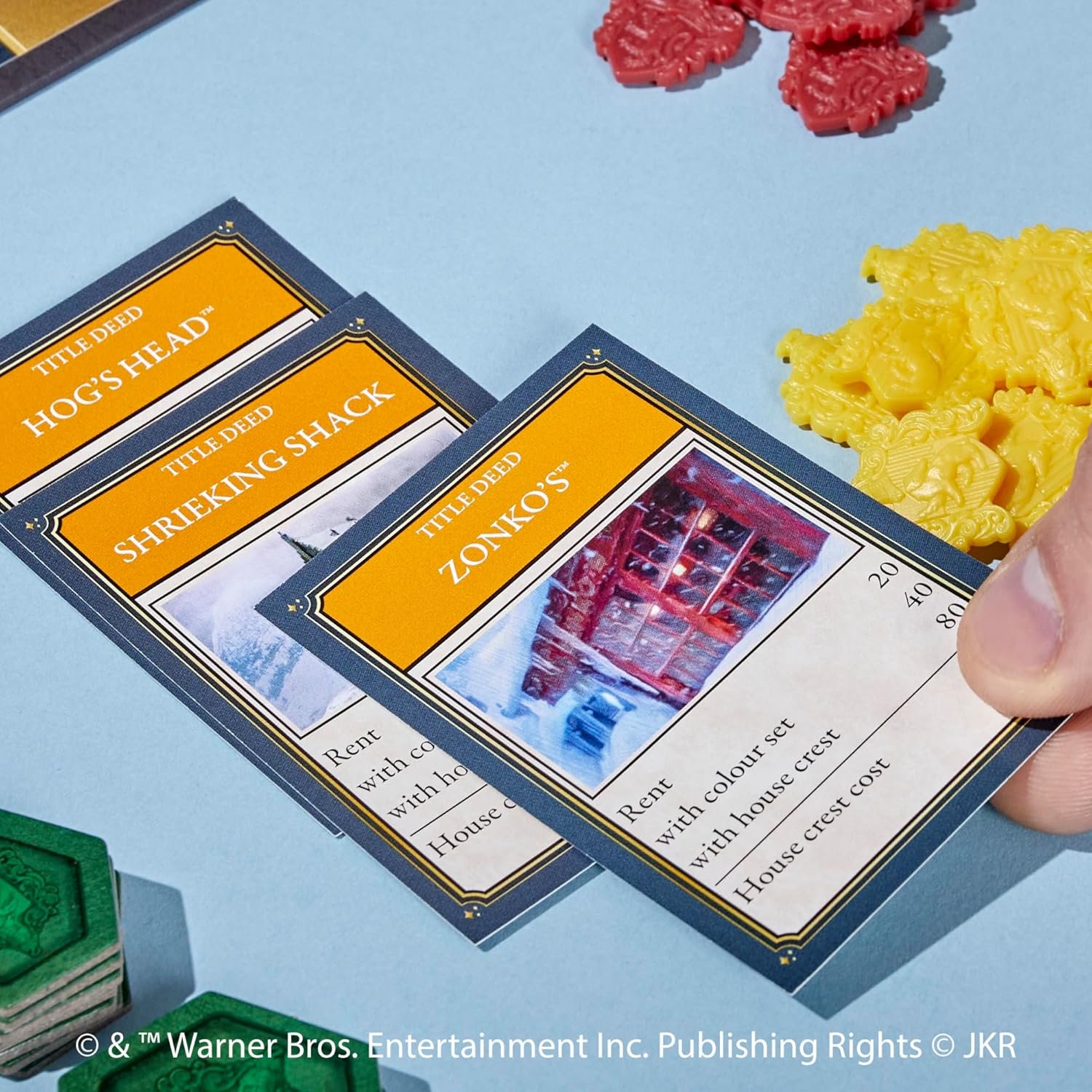 Monopoly Harry Potter Edition Board Game | A Magical Adventure at Hogwarts | Ages 8 and Up | 2 to 6 Players | Family Games | Gifts for Kids and Adults - Image 11