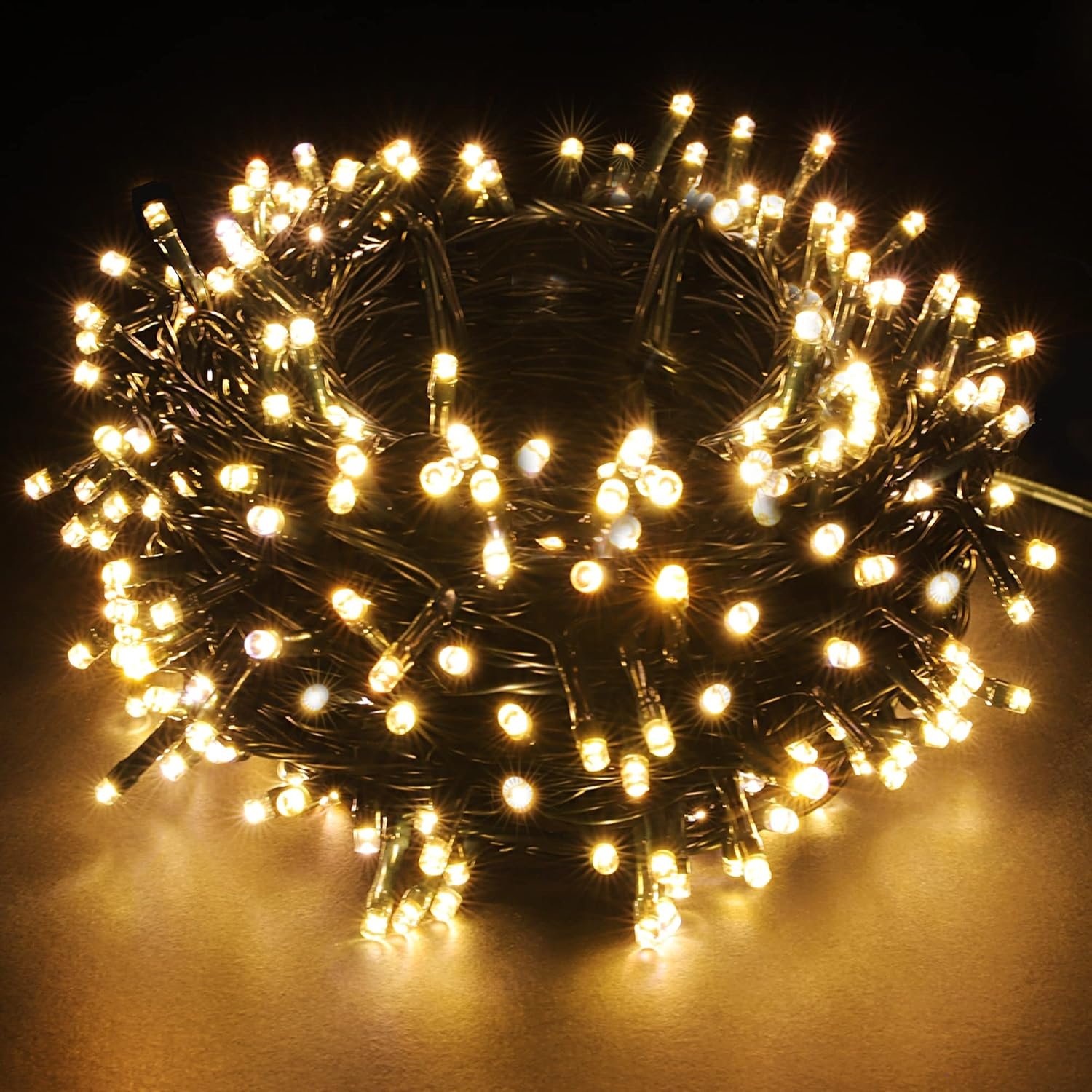 100-1000 LED Christmas Lights, Low Voltage Fairy String Lights with 8 Modes, Ideal for Xmax Tree, Garden, Home, Party, Halloween Festival Deco (Warm White, 500 LEDs) - Image 2