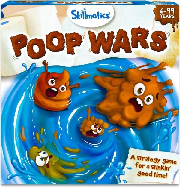 Skillmatics Card Game - Poop Wars, Fun & Fast-paced Game of Strategy, Party Game for Kids for Girls & Boys Ages 6, 7, 8, 9 & Up - Image 2