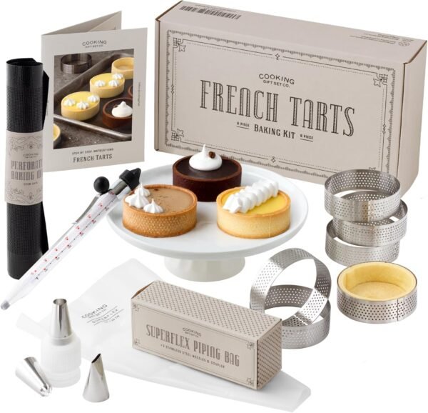 Cooking Gift Set Co. | French Tart Baking Set | Unique Gifts for Women | Baking Tools and Accessories | Kitchen Gifts, Baking Gifts, Fun Gifts for Women | Gift Sets for Women, Food Gift Sets - Image 2