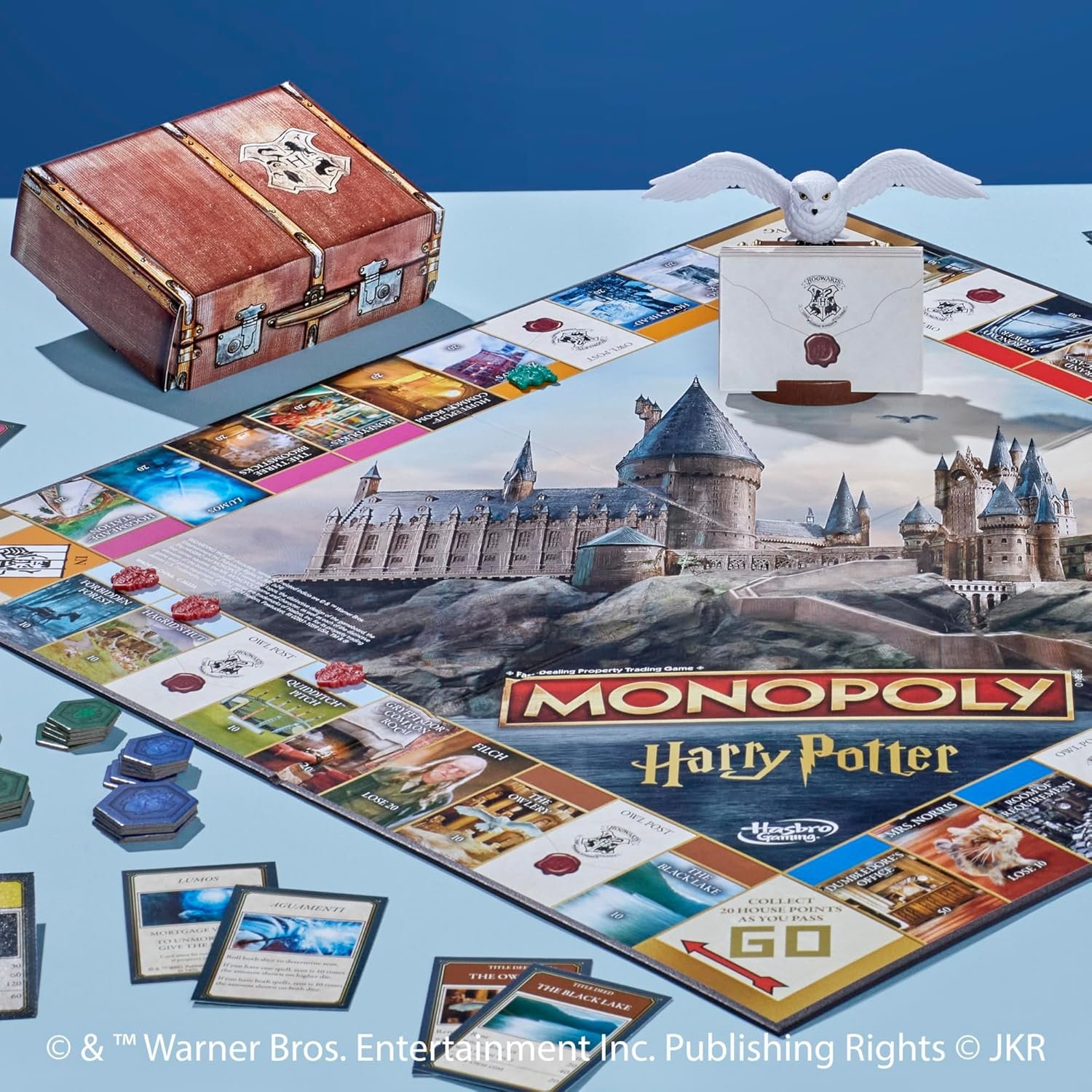 Monopoly Harry Potter Edition Board Game | A Magical Adventure at Hogwarts | Ages 8 and Up | 2 to 6 Players | Family Games | Gifts for Kids and Adults - Image 4