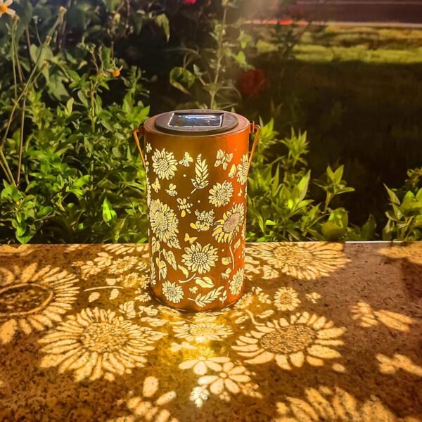 Sunflower Solar Lanterns Outdoor Waterproof, Birthday Gifts for Women Mom Grandma, Hanging Solar Lights for Yard, Patio, Porch, Garden Decor, Christmas Gifts for Her/Him - Image 3