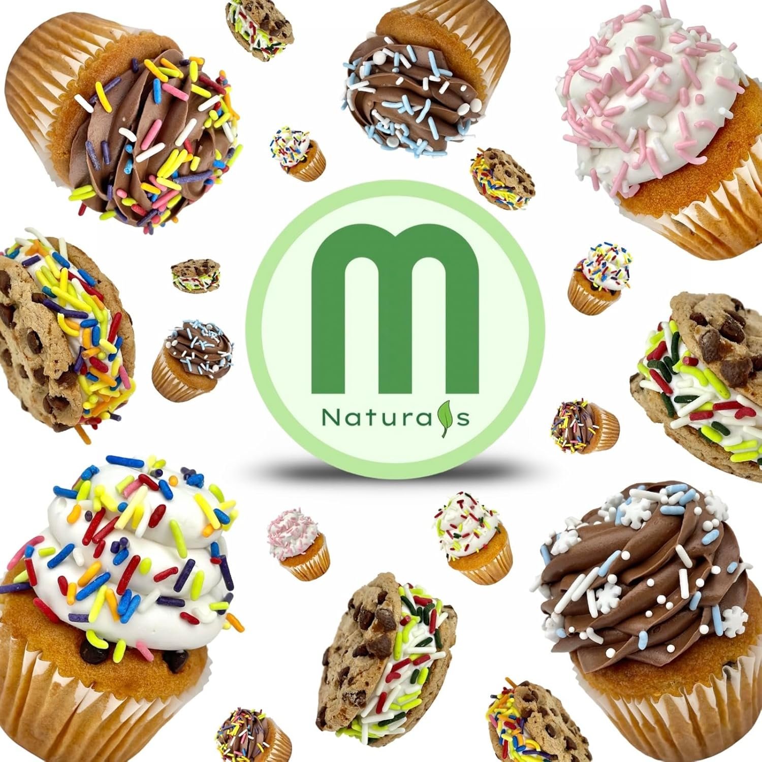 Manvscakes | 12 oz | Christmas sprinkle variety pack | Sprinkle mix | Cake sprinkles | Holiday sprinkle | Baking sprinkles | Sprinkles - Image 4