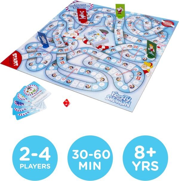 AQUARIUS Frosty The Snowman Board Game - Fun Family Christmas Gift for Kids & Adults - Officially Licensed Frosty The Snowman Merchandise & Collectibles - Image 5