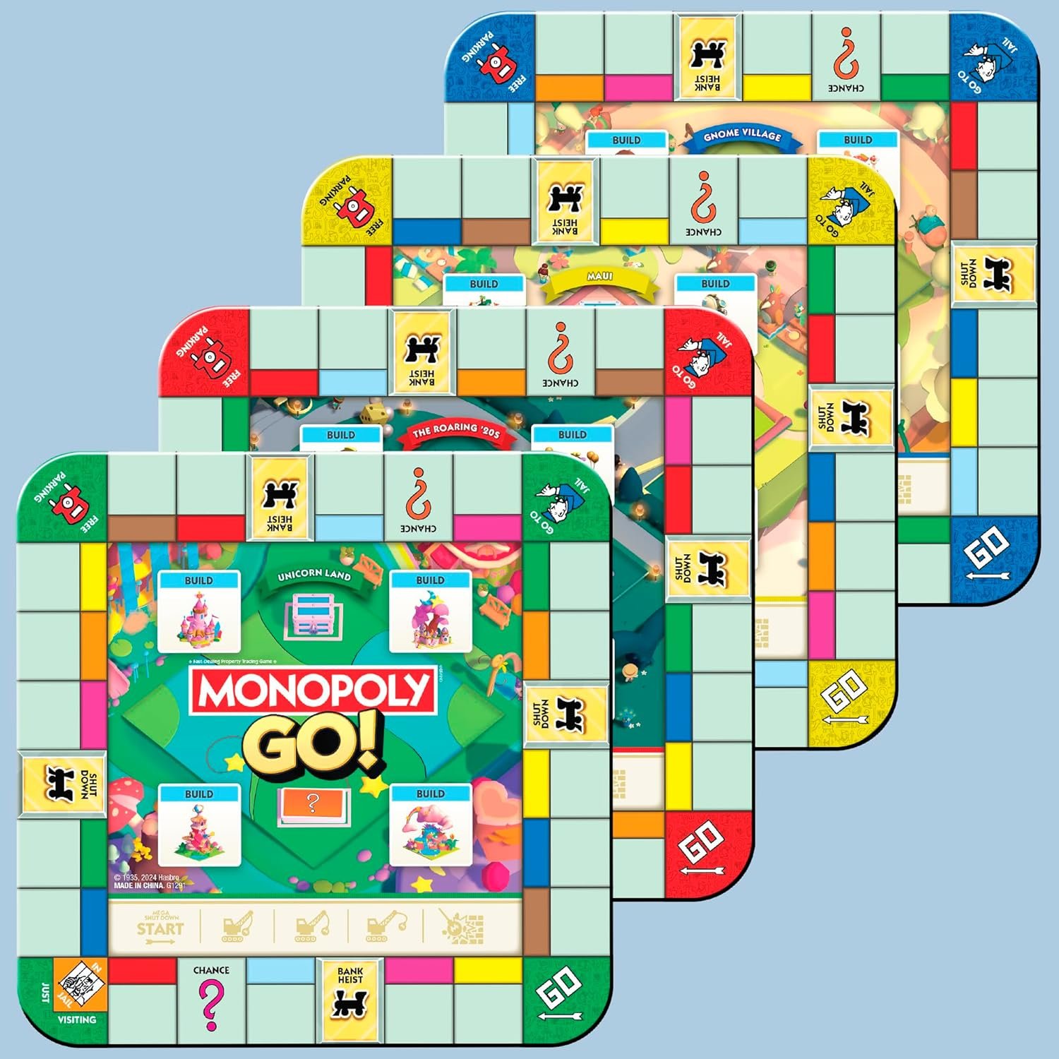 Monopoly GO! Board Game | Inspired by The Popular Mobile Board Game | Ages 8+ | 2-4 Players | 15 Mins. | Family Games | Travel Games for Kids and Adults - Image 5