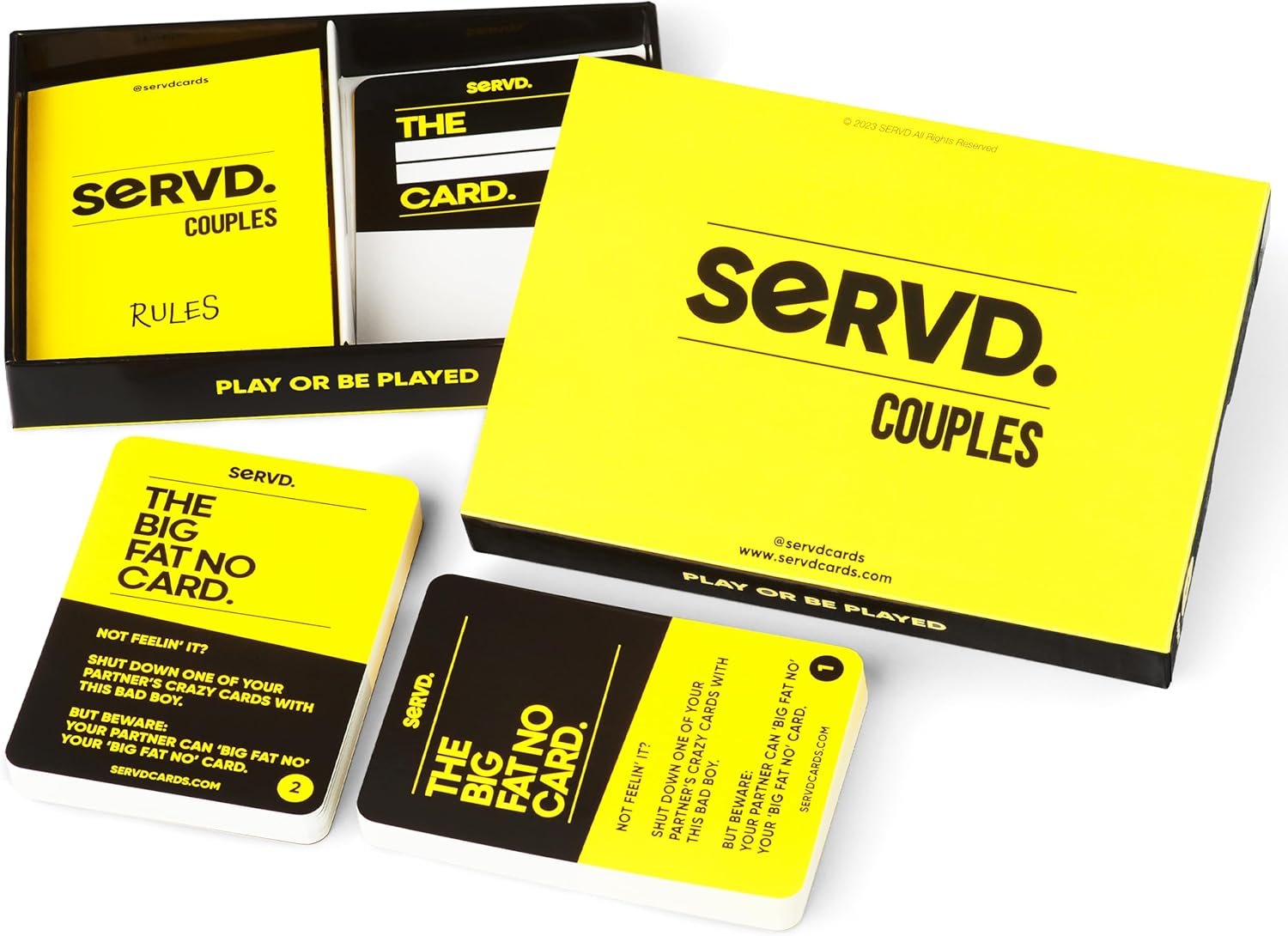 SERVD - Couples - The Hilarious Real-Life Couples Card Game | A Funny Couples Gift for Anniversary, Valentines Day, Christmas, Date Nights & More | Unique Couples Strategy Game - Image 4