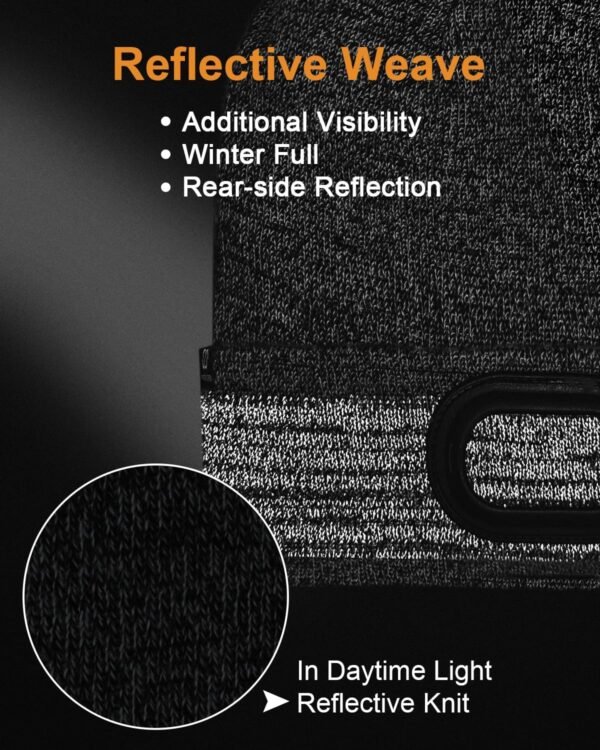 LED Beanie with Light for Men, 3 Modes Headlamp Beanie Hat, Rechargable Removable USB, Gift - Image 4