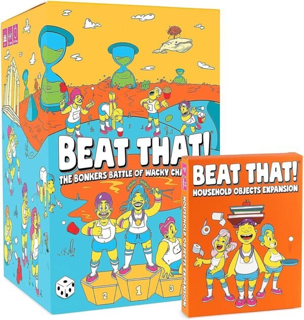 Gutter Games Beat That! Game and Household Objects Expansion Combo Pack [Family Party Game for Kids & Adults] - Image 3