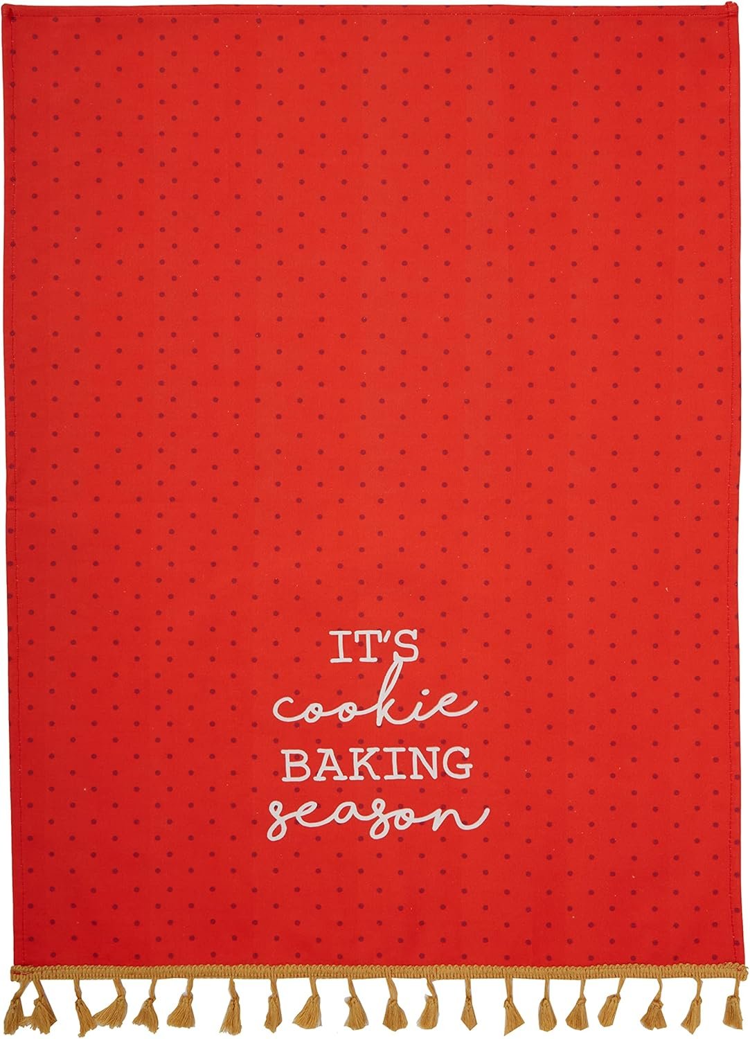 C.R. Gibson It's Cookie Season 100% Cotton Hand Towel and Silicone Spatula for Baking Gift Set, Multicolor - Image 5