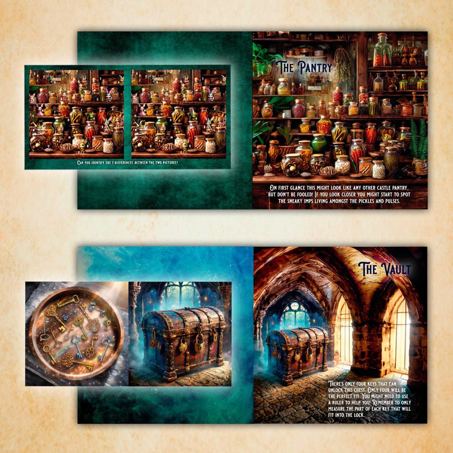 Talking Tables Enchanted Castle Escape Room Game for Kids, Rescue The Dragon, Puzzles, Clues, QR Codes., Music, Family Games, Adults, Brain Teaser Puzzles Ages 9+, 1-6 Players - Image 7