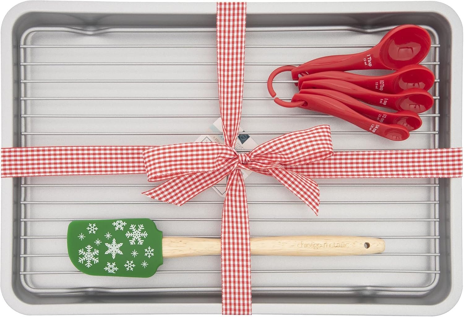 Chicago Metallic Holiday Baking, 8-Piece Set, Multicolor - Image 2