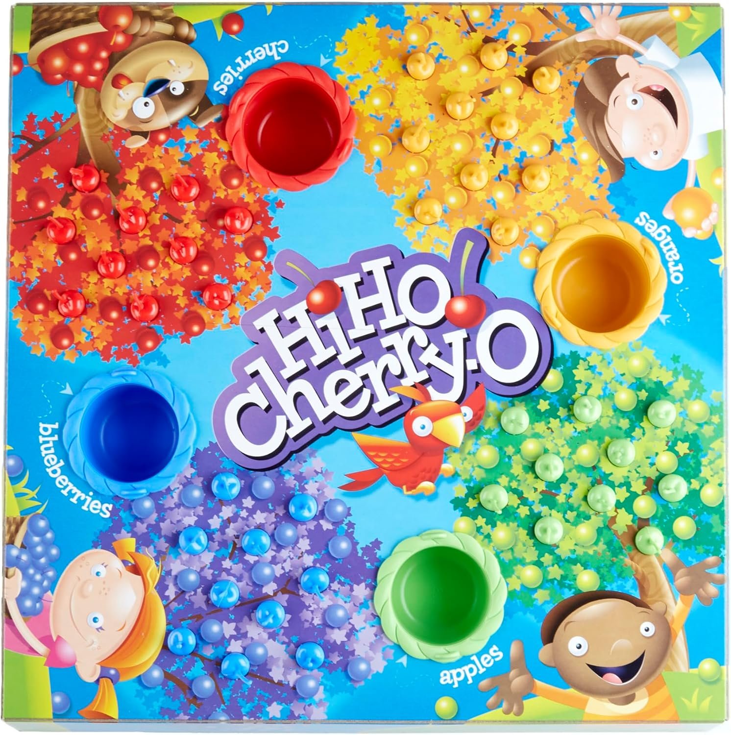 Hasbro Gaming Hi Ho Cherry-O Board Game | Preschool Games for Kids | 2-4 Players for Girls & Boys | Ages 3+ (Amazon Exclusive) - Image 8