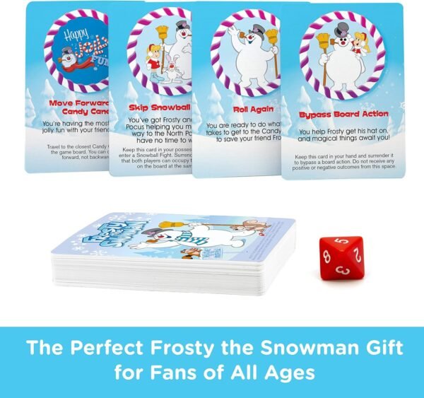 AQUARIUS Frosty The Snowman Board Game - Fun Family Christmas Gift for Kids & Adults - Officially Licensed Frosty The Snowman Merchandise & Collectibles - Image 7