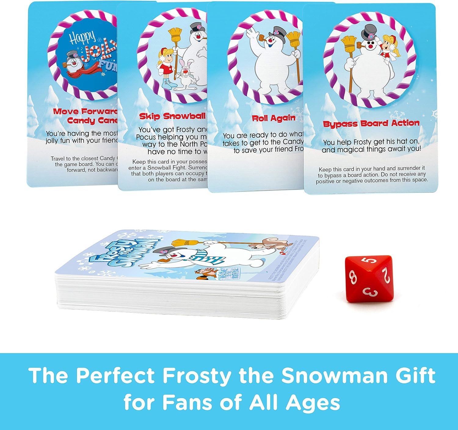 AQUARIUS Frosty The Snowman Board Game - Fun Family Christmas Gift for Kids & Adults - Officially Licensed Frosty The Snowman Merchandise & Collectibles - Image 7