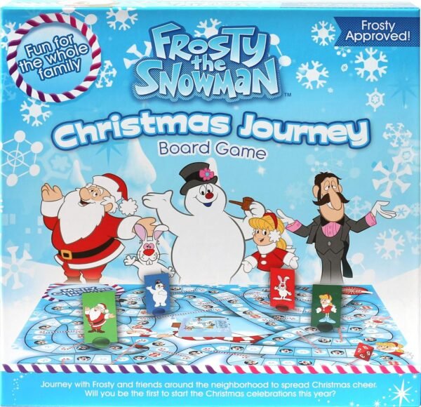 AQUARIUS Frosty The Snowman Board Game - Fun Family Christmas Gift for Kids & Adults - Officially Licensed Frosty The Snowman Merchandise & Collectibles - Image 3