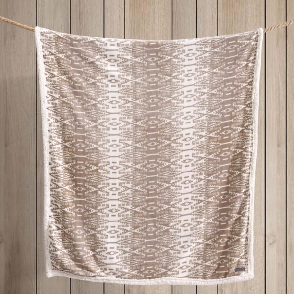 Eddie Bauer - Throw Blanket, Super Soft Reversible Sherpa Fleece Bedding, Ideal Christmas & White Elephant Gifts, Cozy Plaid Throw Blankets for Couch (San Juan Oyster, Throw) - Image 7