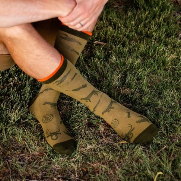 I'd Rather Be - Funny Socks For Men & Women - Gifts For Golf, Hunting, Camping, Hiking, Outdoors, Sports Unisex Adult - Image 4
