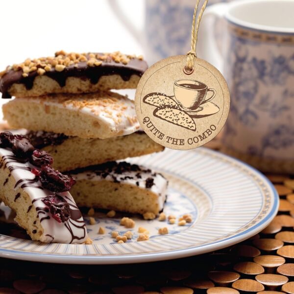 Christmas Gift Baskets, 12 Chocolate Biscotti Gourmet Holiday Chocolate Cookies Gift Box for Women, Gifts Ideas Food Delivery for Men Aunt Grandma - Image 6