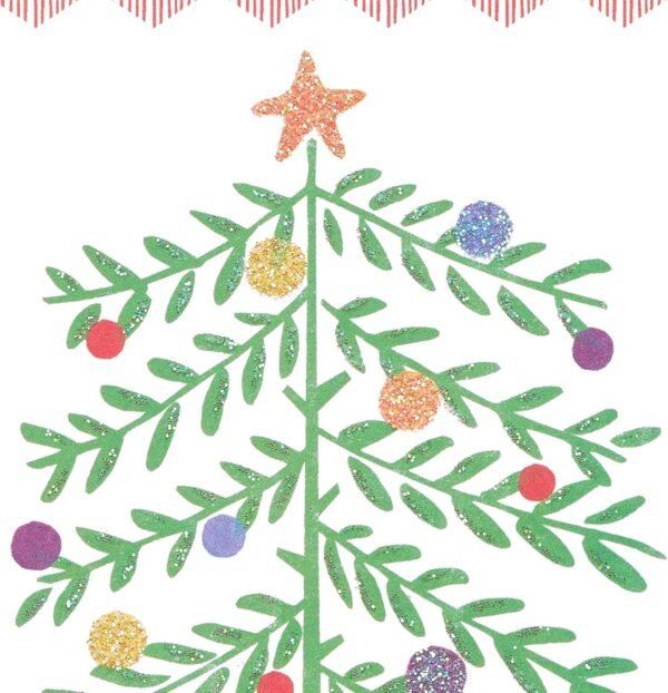 Papyrus Christmas Cards Boxed with Envelopes, Merry Little Christmas, Christmas Tree (20-Count) - Image 5