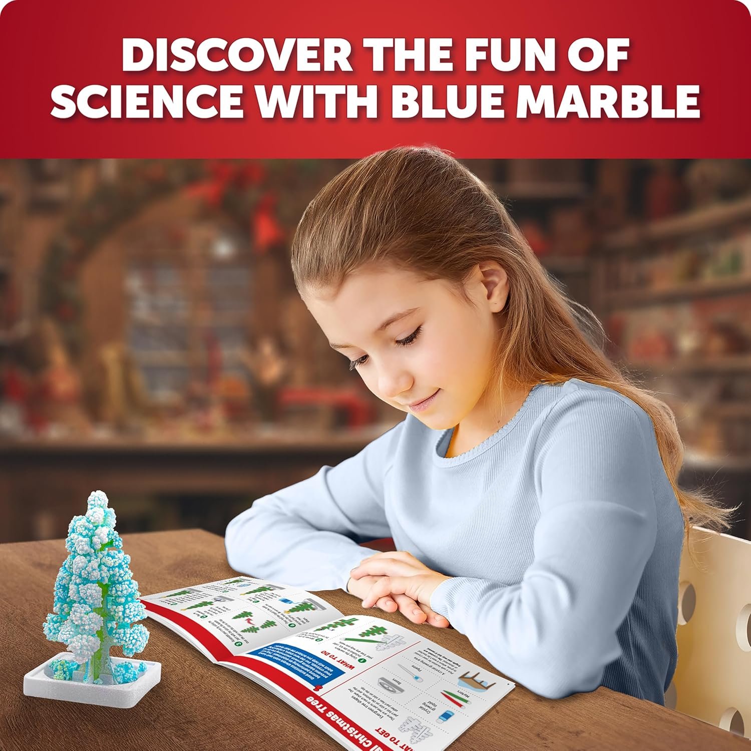 Santa's Christmas Science Workshop - Holiday STEM Kit for Kids with 5 Magical Experiments & 20 Bonus Activities, Educational Science Kit, for Kids Age 8 and Up - Image 7