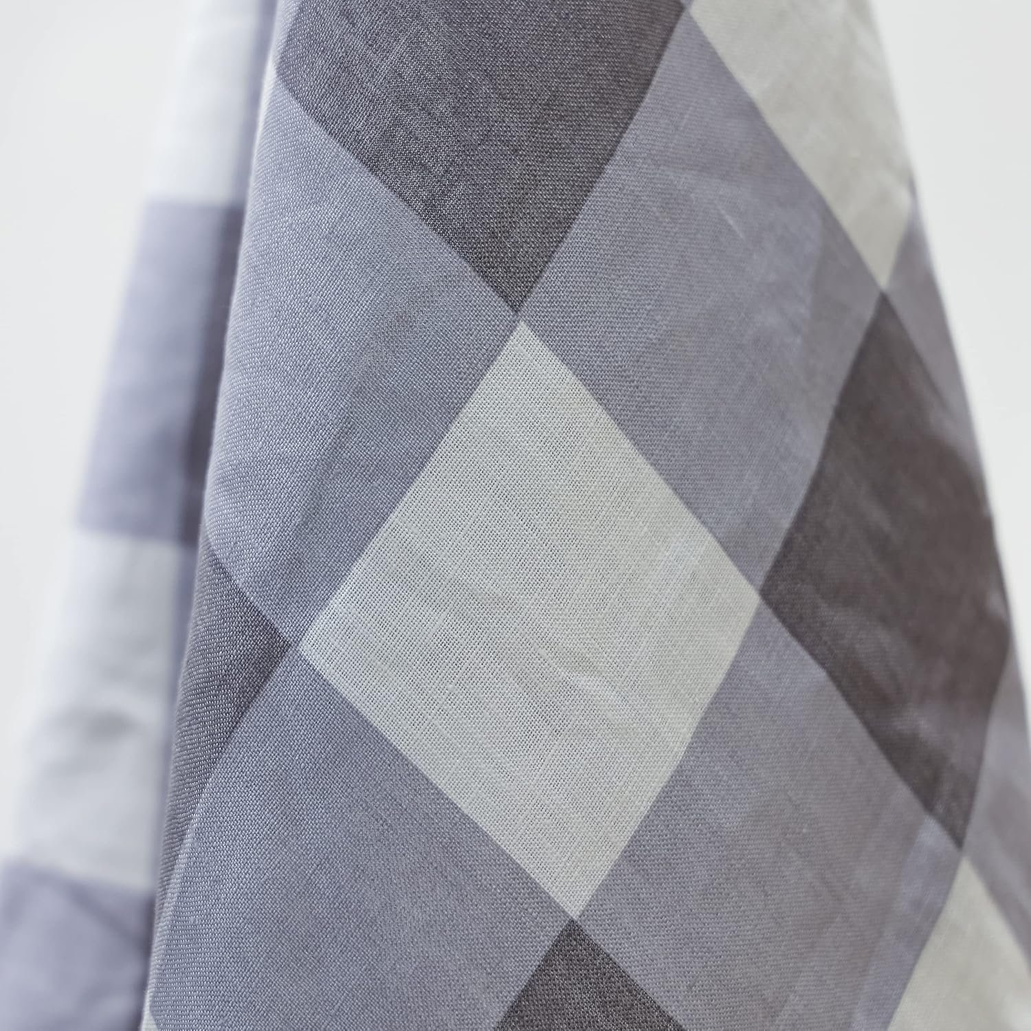 100% Linen Kitchen Towels 20 x 30 inch Gray/White Buffalo Check - Set of 2 Pack, Natural Flax Washable Tea Towels, Highly Absorbent Dish Towels, Super Soft Multi-Purpose Hand Towels - Image 4