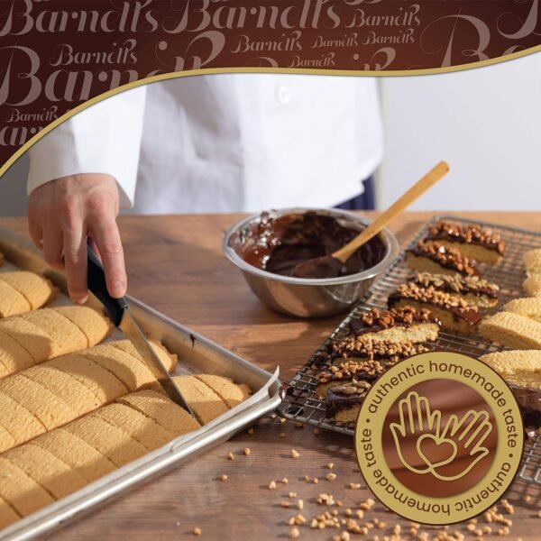 Christmas Gift Baskets, 12 Chocolate Biscotti Gourmet Holiday Chocolate Cookies Gift Box for Women, Gifts Ideas Food Delivery for Men Aunt Grandma - Image 7